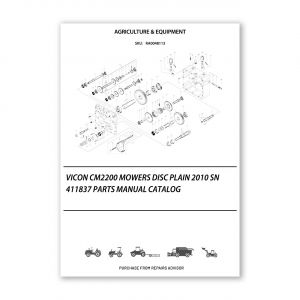 RA0048113_Vicon-CM2200-Mowers-Disc-Plain-2010-Sn-411837-Parts-Manual-Catalog