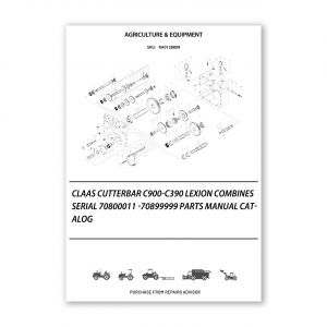 RA0128809_Claas-Cutterbar-C900-C390-Lexion-Combines-Serial-70800011-70899999-Parts-Manual-Catalog