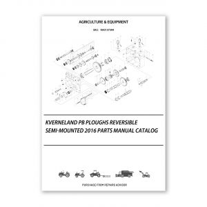 RA0137394_Kverneland-PB-Ploughs-Reversible-Semi-mounted-2016-Parts-Manual-Catalog
