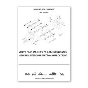RA0157656_Deutz-Fahr-KM-5-30FZ-TC-5-30-Conditioners-Rear-mounted-2003-Parts-Manual-Catalog
