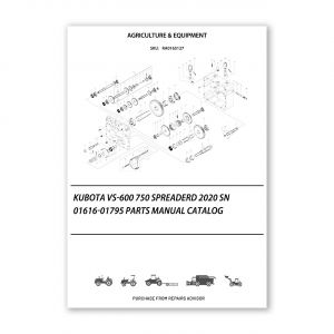 RA0165127_Kubota-VS-600-750-Spreaderd-2020-Sn-01616-01795-Parts-Manual-Catalog