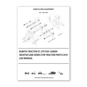 RA0172050_Kubota-Tractor-ST-STV-FOX-1200DH-W20TS01208-SERIES-STW-Tractor-Parts-Catalog-Manual