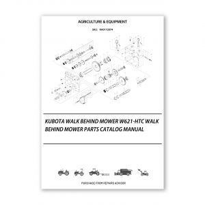 RA0172074_Kubota-WALK-BEHIND-MOWER-W621-HTC-Walk-Behind-Mower-Parts-Catalog-Manual