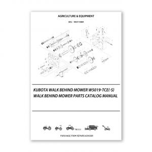 RA0172084_Kubota-WALK-BEHIND-MOWER-W5019-TCE-S-Walk-Behind-Mower-Parts-Catalog-Manual