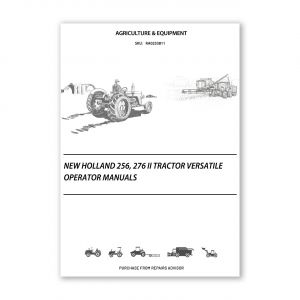 RA0253811_New-holland-256-276-II-Tractor-Versatile-operator-manuals