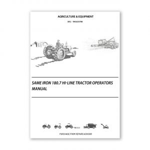 RA0255708_Same-IRON-180-7-HI-LINE-Tractor-Operators-Manual