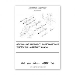 RA0265861_New-Holland-3610No-3-Cyl-Narrow-Orchard-Tractor-8-81-4-83-Parts-Manual