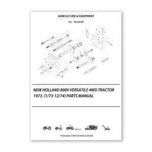 RA0266384_New-Holland-800V-Versatile-4Wd-Tractor-1973-1-73-12-74-Parts-Manual