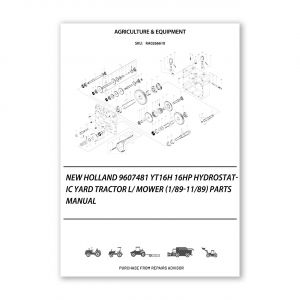RA0266610_New-Holland-9607481-Yt16H-16Hp-Hydrostatic-Yard-Tractor-L-Mower-1-89-11-89-Parts-Manual
