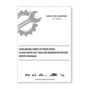 RA0316160_Hurlimann-Joker-70-from-serial-H10S673WTE1001-Tractor-Workshop-Repair-Service-Manual