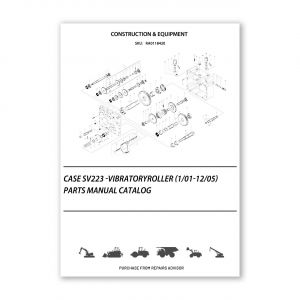 RA0118420_Case-Sv223-Vibratoryroller-1-01-12-05-Parts-manual-catalog
