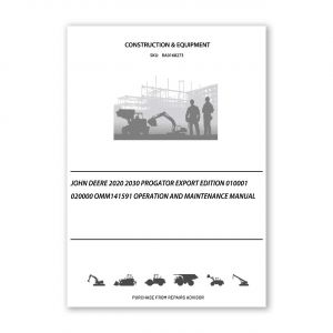 RA0168273_John-Deere-2020-2030-ProGator-Export-Edition-010001-020000-OMM141591-Operation-and-Maintenance-manual