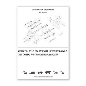 RA0273126_Komatsu-D31P-16A-SN-25001-UP-Power-Angle-Tilt-Dozer-Parts-manual-Bulldozer