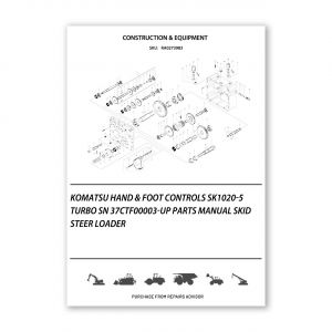 RA0273983_Komatsu-HAND-FOOT-CONTROLS-SK1020-5-turbo-SN-37CTF00003-Up-Parts-manual-skid-steer-loader