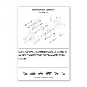 RA0311253_Komatsu-WA65-3-30km-h-Option-SN-HA940549-HA940771-H20772-Up-Parts-manual-Wheel-Loader
