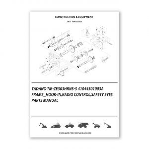 RA0325523_Tadano-Tm-Ze303Hrns-5-41044501003A-Frame_Hook-In-Radio-Control-Safety-Eyes-Parts-manual