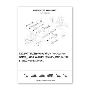 RA0325632_Tadano-Tm-Ze304Hrns-G-5-41044501814A-Frame_Hook-In-Radio-Control-Navi-Safety-Eyes-G-Parts-manual