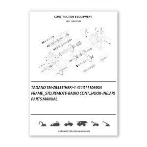 RA0327542_Tadano-Tm-Zr555-Hef-1-41131110690A-Frame_Std-Remote-Radio-Cont-Hook-In-Lar-Parts-manual