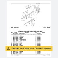 Caterpillar 325B L Excavator Serial 5LW Parts Catalogue Manual