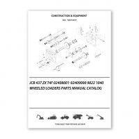 JCB 437 ZX T4F 02408001-02409000 9822 1040 Wheeled Loaders Parts