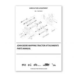 Agriculture And Equipment Ra0148103 John Deere Mapping Tractor Attachments Parts Manual 