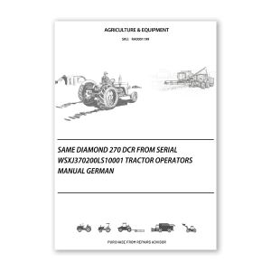 RA0001199_Same-DIAMOND-270-DCR-from-serial-WSXJ370200LS10001-Tractor-Operators-Manual-German