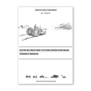 RA0025739_Vicon-WS-Weather-station-Operation-Maintenance-Manual
