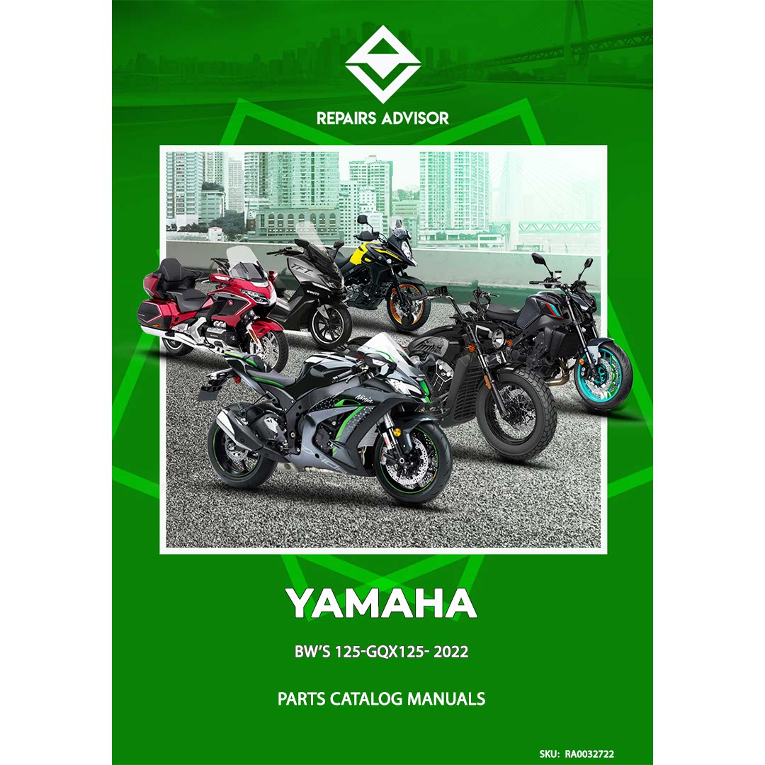 Yamaha BW'S 125-GQX125 Motorcycles 2022 Parts Catalog Manual