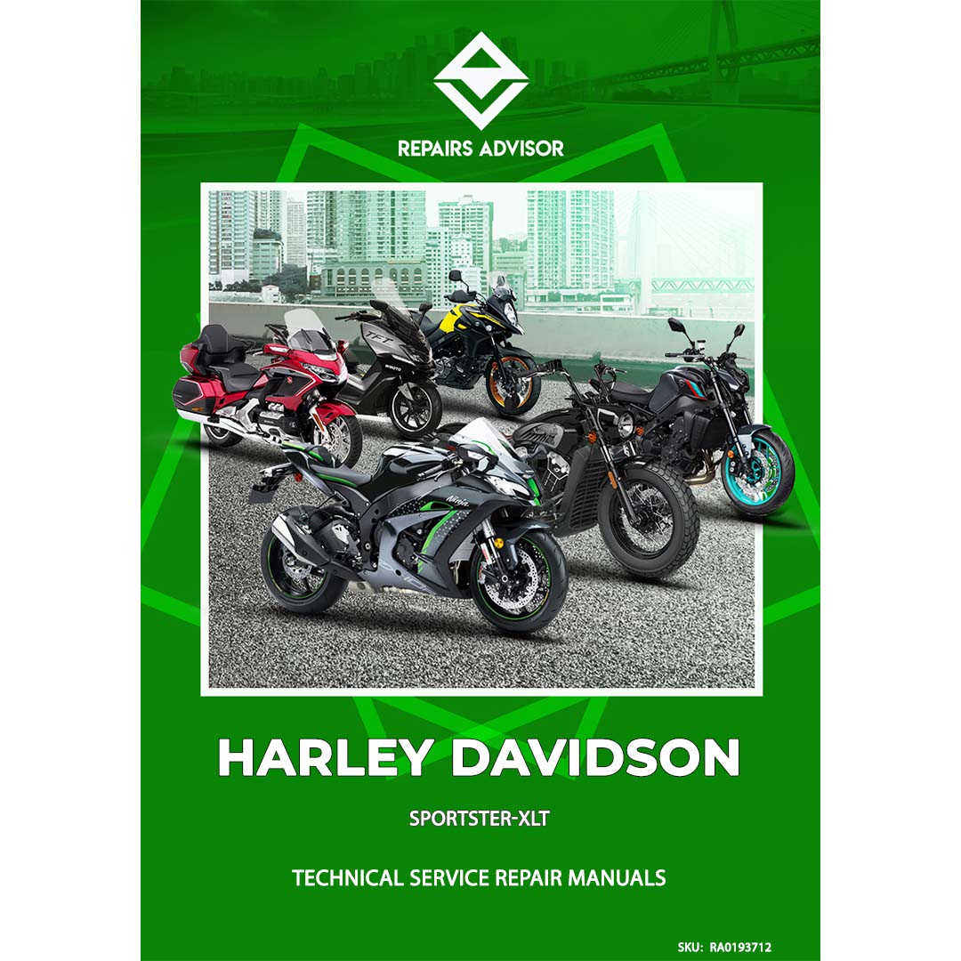 1977 Harley Davidson Sportster XLT 1000 Service & Work Shop Manual