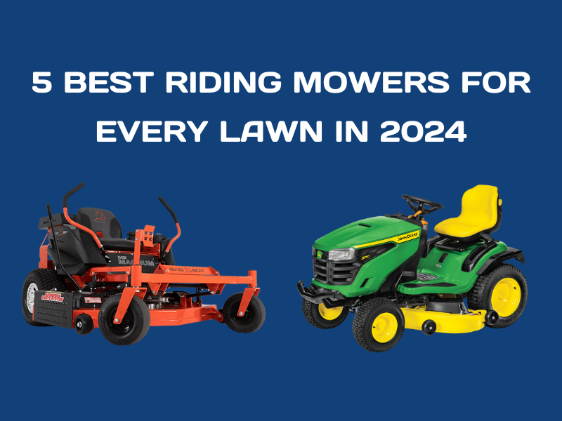 5 Best Riding Mowers for Every Lawn in 2024